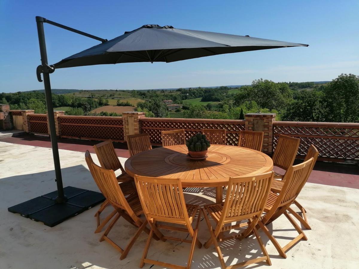 Villa Les Hauts Vallons Puylaroque Zewnętrze zdjęcie